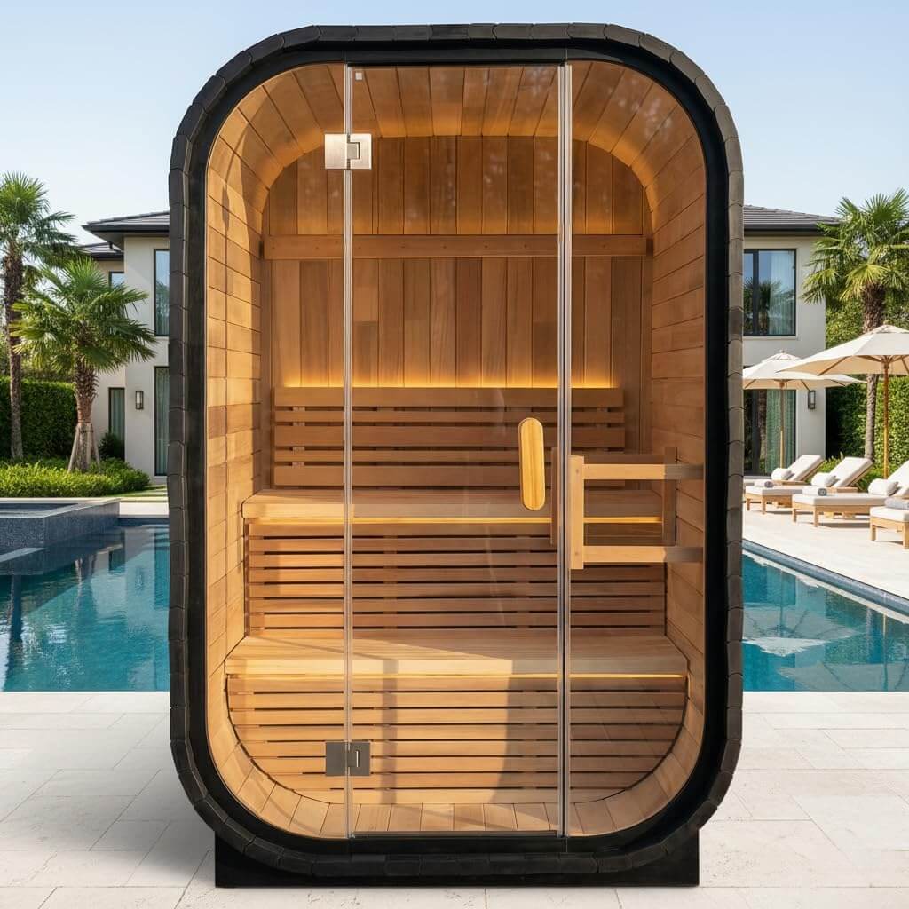 AURGOD 2-Person Cube Sauna