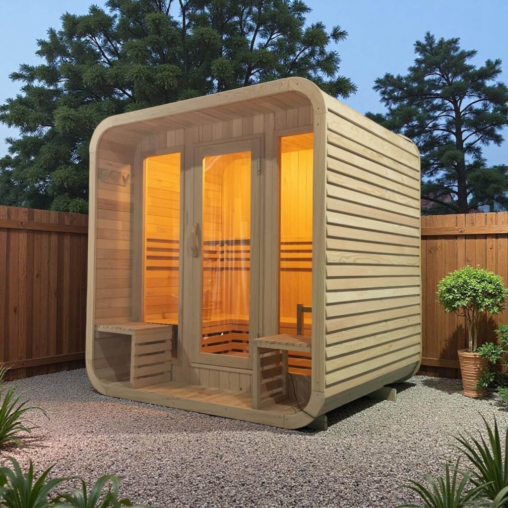 AURGOD Wood-Burning Sauna