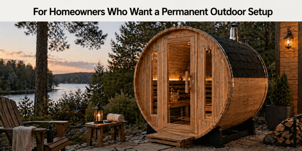 For Homeowners Who Want a Permanent Outdoor Setup
