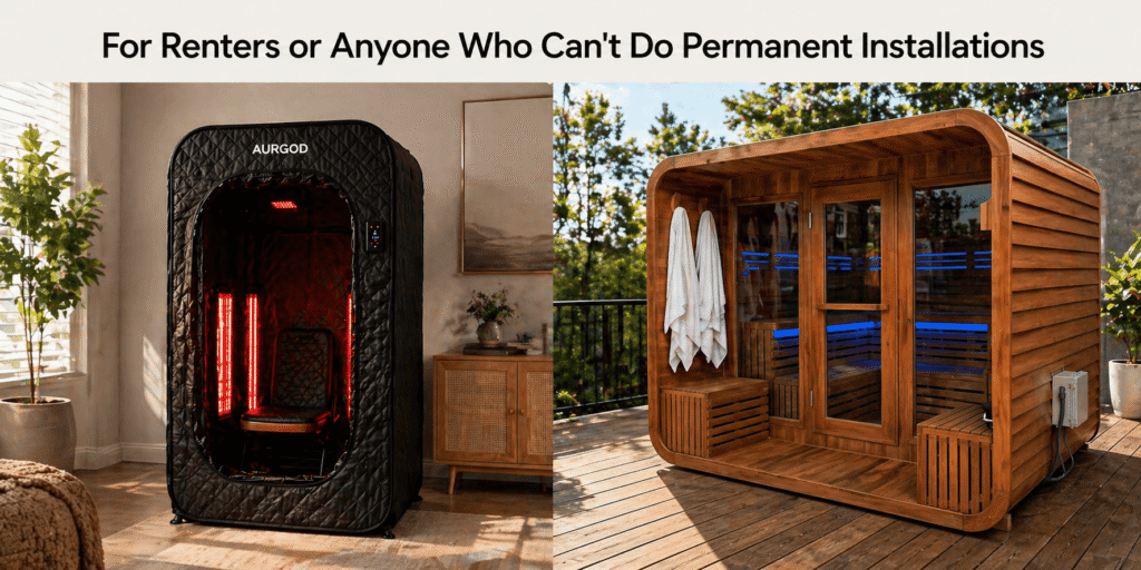 For Renters or Anyone Who Can't Do Permanent Installations